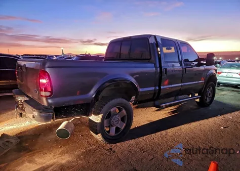 2006 Ford F350 Srw Super Duty из США, поврежденный, VIN 1FTWW31P16EB46716